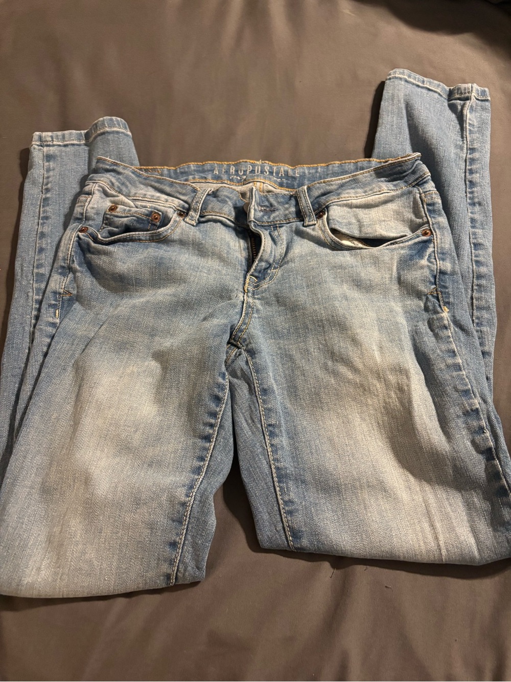 Aeropostale Light Blue Skinny Jeans Women